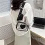 Wholesale Fashion Customized Stadium Approved Transparent PVC Clear Purse Women Crossbody Bags for Concerts