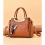 Ladies Trending Pu Leather Handbags Luxury Bags Wholesale Crossbody Bag Factory Shoulder Bag