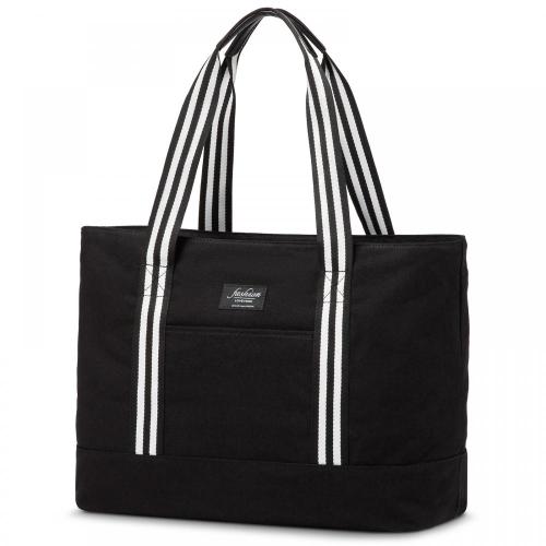 LOVEVOOK custom fashion canvas bags for ladies purses and handbags school business large 15.6in 17in women's laptop hand bags