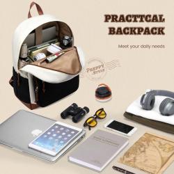 LOVEVOOK 15.6 17 In Large Work Business Travel Backpack Purse with USB Waterproof Cute School Bags Laptop Backpack for Women Men