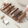 New Folding Cosmetic Makeup Bag Large Capacity Hanging Travel Toiletry Bag For Women