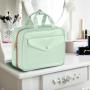 Private Label Cosmetic Bags Layers Quilted Portable Beauty Storage Bags Organization Travel Multiple Waterproof Toiletry Handbag
