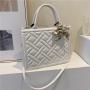 2022 Newest Silk Large Capacity Fashion Handbags For Ladies Pu Leather Women Women Bags Quality Shoulder Crossbody Bag Ladies