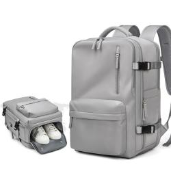 XL185 Students Durable Computer Backpack Waterproof Wearable Multicard Slot Backpack Expandable Large Capacity Shoulder Bag