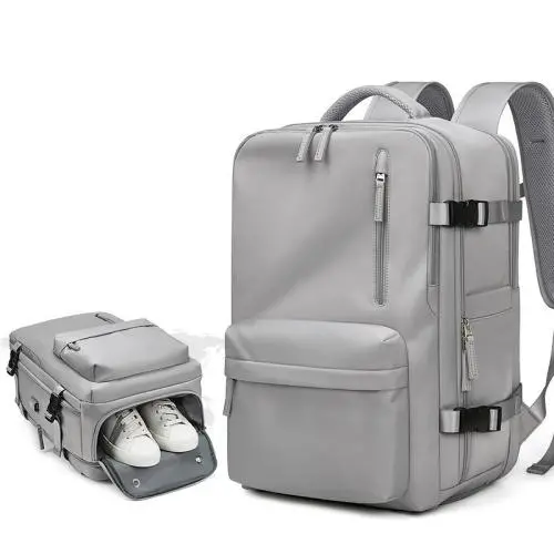 XL185 Students Durable Computer Backpack Waterproof Wearable Multicard Slot Backpack Expandable Large Capacity Shoulder Bag