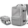 XL185 Students Durable Computer Backpack Waterproof Wearable Multicard Slot Backpack Expandable Large Capacity Shoulder Bag