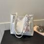 2023 New Pu Women Fashion Handbags Solid Large Capacity Wholesale Women Handbags Knit Designer Shoulder Bags For Women