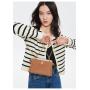 2022 New Popular Vegan Pu Leather Cross Bags Women High Quality Brown Casual Chain Shoulder Bag Handbags Ladies
