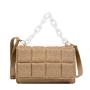 2023 New Pu Solid Women Fashion Handbags Pearlescent Wholesale Women Handbags Acrylic Chain Designer Shoulder Bags For Women