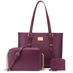 LOVEVOOK Shoulder Bags Female Crossbody Bags Famale Purse and Clutch Women Handbag Large Laptop Bags Set for women ladies
