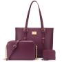 LOVEVOOK Shoulder Bags Female Crossbody Bags Famale Purse and Clutch Women Handbag Large Laptop Bags Set for women ladies