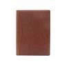 High quality leather file cover customized bill cover A4 size leather cover with logo