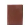 High quality leather file cover customized bill cover A4 size leather cover with logo