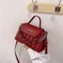 Chain Ladies Handbags Women Bag Pure Color Fashion Lady Bag Pu Leather Custom Designer Handbag JY1020