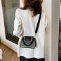 New Fashion Designer Woman Handbag Custom Lady Pu Leather Chain Bag Envelope Cover Small Square Cross Boy Bag