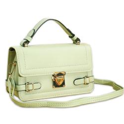 ZR789 Woman PU Retro Bag Daily Life Girl Horizontal Solid Color Small Square Single Bag Girl Button Underarm Versatile Bag