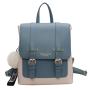 ZR375 New Women's Bag Backpack Girl Pleasure PU Leather Waterproof Schoolbag Female Versatile Zipper Travel Bag