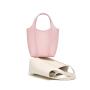 New Luxury Tote Bags Ladies S size Shoulder Bags Pebble Grain Leather Tote Handbags Cross Body Shiny Colorful Women's Bucket Bag