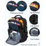 Sucipi 26L PEVA 54 Cans Leak-Proof Insulated Backpack with 4 Ice Packs Double Deck 12 Hours Lunch Camping Picnic Cooler Backpack
