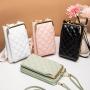 Hot Selling Korean Fashion mobile phone bag 2024 Ladies shoulder bag wholesale simple crossbody bags for women