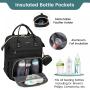 Waterproof Stylish Travel Diaper Backpack Multifunction Large Nappy Bag with Changing Pad & Pacifier Case mummy baby diaper Bag