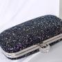 2024 New Shiny Ring Handheld Bag Fashion Dress Evening Bag