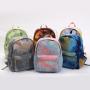 Keymay RTS Stock Hign Quality Hiking Travel Backpack College Backpack School Bag  Corduroy Tie Dye Fashion Backpack