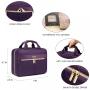 Waterproof Multi Pocket Travel Makeup Bag with Hanging Hook Travel Essentials Cosmetic Bag Travel Organizer Toiletry Bag Women