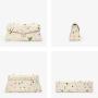 Classic Luxury Wholesale Pu Leather Designer Ladies Hand Bags Custom Logo Vegan Fashion Handbag  Women's Chain Shoulder Bag
