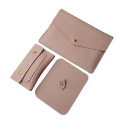 ONE SET personalized leather laptop cases, custom leather laptop sleeves 13 inch, leather laptop covers 15.6