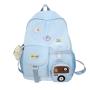 Big capacity boys girls bookbag travel laptop bag custom pin display school backpack