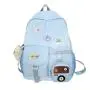 Big capacity boys girls bookbag travel laptop bag custom pin display school backpack