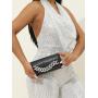 New Shining Water Diamond Chain Crocodile Pattern Impossible Handbag