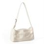 2024 Summer Sweet Style Shoulder Bag Light Pink Pleated Design PU Leather Handbag Spot Wholesale Handbags for Girls
