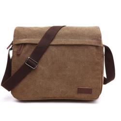 MGB032 New Trend Multi-colors Men's Mobile Phone Bag Canvas Messenger Bag Large Capacity Business Single Shoulder Handbag