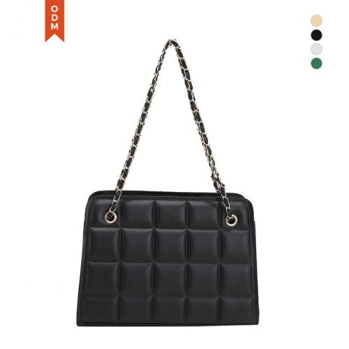2024 Women's Crossbody Handbags Single Strap Chain Square Bags Embroidery Shoulder Bags for Women