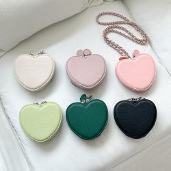 New PU frosted alien cross chain bag female niche design mini mouth red envelope cute macaron heart bag