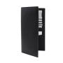 Fashion men's long wallet premium portfolio gift saffiano leather long purse for business men