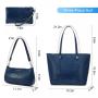 LOVEVOOK custom hot sale bags with External Pocket new Large Purses Leather Tote Bag School Shoulder Bag Handbags for Women
