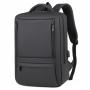 Custom Logo Women's Men's Large Capacity Travel Backpack Waterproof Oxford Laptop Bag with USB and Zipper and Polyester Lining