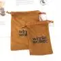Custom Logo Printed Nylon Mesh Drawstring Soap Bag High Quality Small Mesh Bag For Packaging