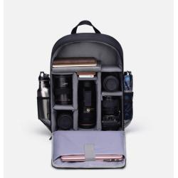 XL165 Pure Colour Outdoor Waterproof NYLON Camera Bag Camera Bag Waterproof Wear-resistant Shoulder Camera Backpack