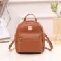 2022 Solid Backpack Cheap Women Bags Multifunctional Student Backpack Bag Ladies Large Capacity High-End Wholesale Women Handbag