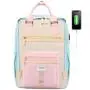 LOVEVOOK Big capacity Waterproof  multi-function travel Work Backpack Cute Computer Bookbags with USB Women Laptop Backpacks