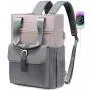 Custom OEM Convertible Cute Waterproof Computer Daypack for College Travelling Teacher Nurse Work Laptop Backpack Bags for Women