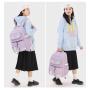 XL033 New Korean Version Comfortable Breathable Students' Backpacks Lightweight Shoulder Bag Adjustable Outdoor Travel Bag
