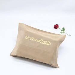 Custom Gold Logo Soft Jewelry Envelope Pouch Luxury Small Velvet Dust Gift Belt Packaging Flap Velvet Bag