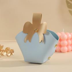 DC024 Wedding Decoration Candy Bag Flower Hand Gift Box Gift Bag Packaging Box PU Packaging Box for Wedding Birthday Party