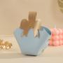 DC024 Wedding Decoration Candy Bag Flower Hand Gift Box Gift Bag Packaging Box PU Packaging Box for Wedding Birthday Party
