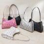 Women's underarm bag 2024 ladies handbags pu leather bag women wholesale ladies shoulder bag